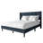Glam Wingback Platform Bed-15261874-15261878