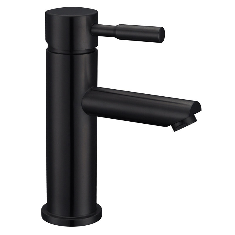 Single Hole Single Handle Bathroom Faucet, Matte Black
