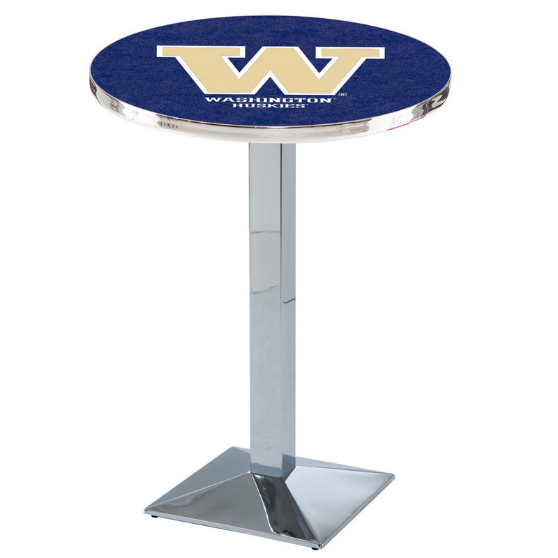 Table bistro NCAA 36 ", Chrome, Université de Washington