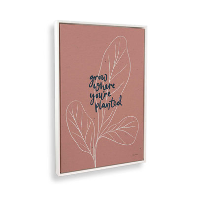 Confident Blooms II, reproduction sur toile dans un cadre