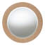 Miroir rond en corde tissée