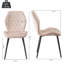 Norred Velvet Dining Chairs Upholstered seat-1653743740