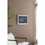 Art mural rectangulaire 19,5 "x 15,5" avec cadre, décoration pour le bureau de la chambre à coucher du salon