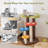 Dakota Fields Cat Tree Mushroom Unique Multi-level Cute Cat Tower W/ Scratching Post Indoor