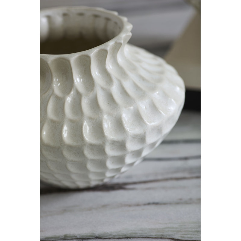 Macarthur Ilaria Vase, 12.25" x 10.5" x 8.25"