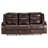 Avant 86'' Faux Leather Reclining Sofa