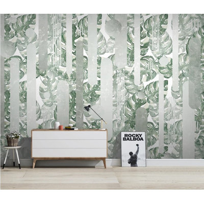 Papier peint amovible Banana Palm Leaves