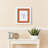 White Wood Matte Picture Frame with Mat-70819456