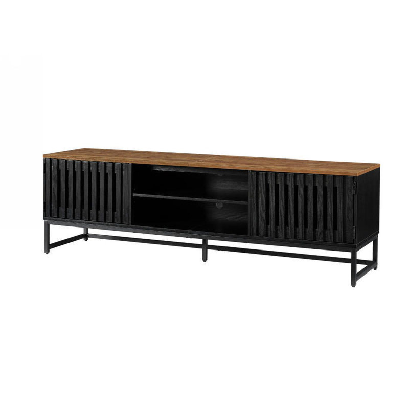 Media Console (Black+Brown)