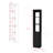 Linen Cabinet Marion, Bathroom, Black-344100341