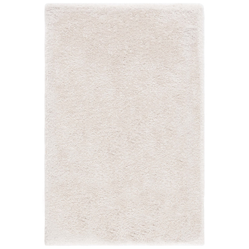 Jayne Shag Hand Tufted Performance Solid Color Rug, Rectangle 2'3" x 4'