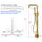 Freestanding Tub Filler with Diverter-63295287