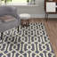 Geometric Wool Hand Woven Area Rug-17562483