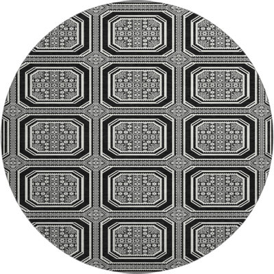 Premium Machine Washable Elize AMF1451 Geometric Rug
