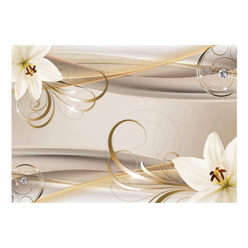 Kandus Peel & Stick Floral Wall Mural, 27" W x 38" L
