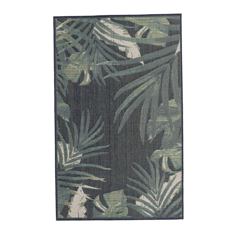 Tapis extérieur Monson Beachcrest Home ™ Bufadora Baja, Rectangle 7 pi 10 po x 10 pi