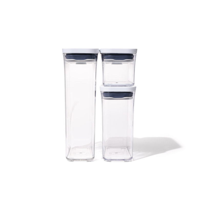 Good Grips Rectangle 3 Container Food Storage Set