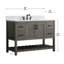 Ensemble de meuble-lavabo simple 48 po Radstock-134436136-134436137