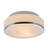 2 - Light 11.5" Unique/Statement Drum Flush Mount