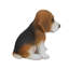 Statue chiot beagle assis