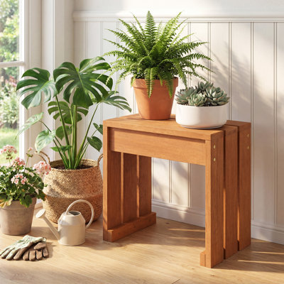1 banc de jardin extérieur PCS, banc de patio sans dossier pour une personne avec poids de 242 lb