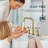 8" Solid Brass Widespread Bathroom Sink Faucet Double Handle Bathroom Faucet Primast-80022482