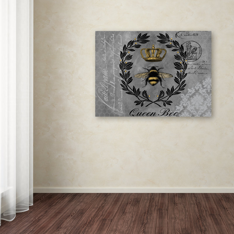 «Queen Bee 2» par Jean Plout - impression sur toile, H 14 po x l 19 po