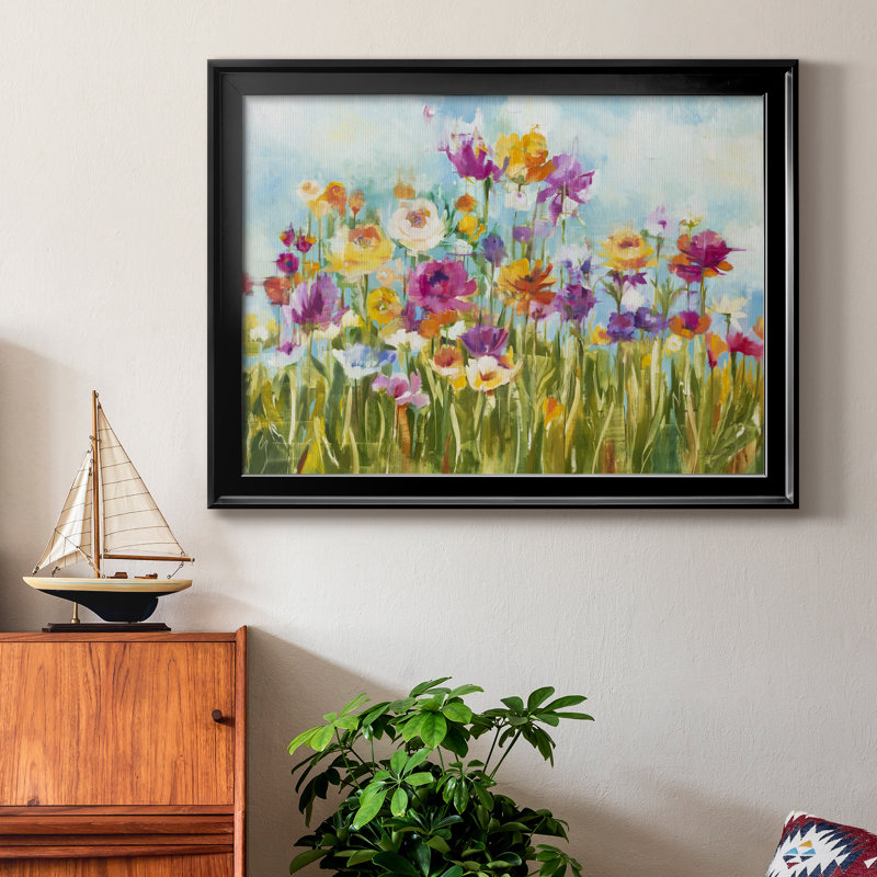 «Flight of Fancy», reproduction d'art sur toile, Toile avec cadre noir, H 18,5 po x l 24,5 po x P 1,5 po