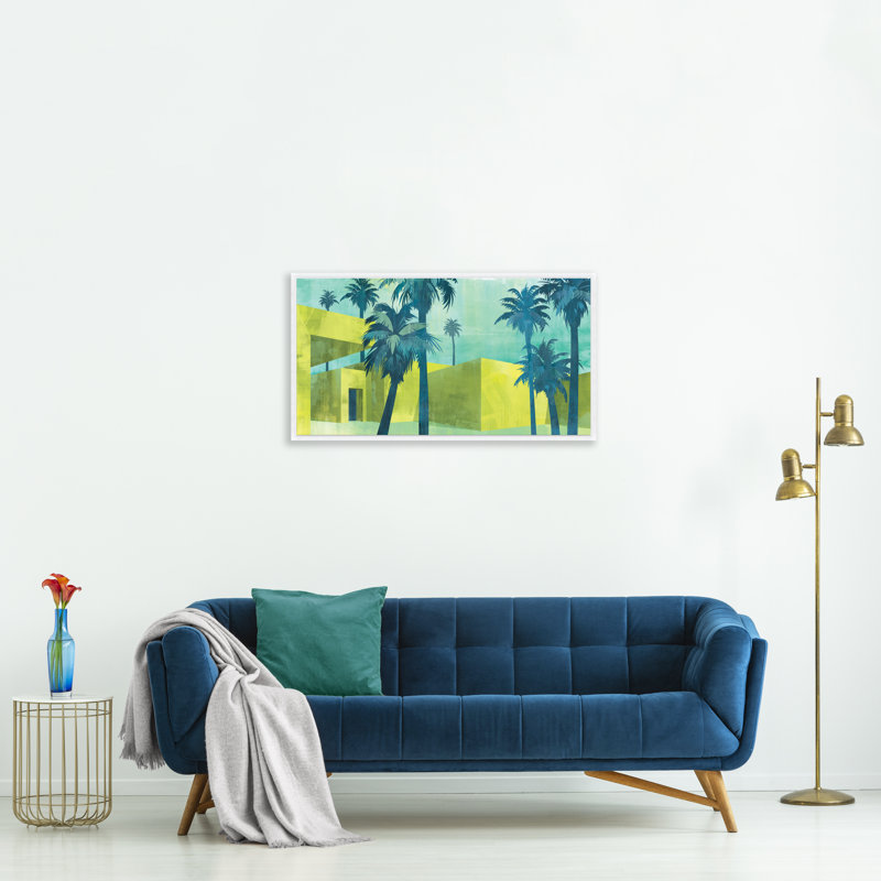 «West Coast Vibes II» par Richard Ryder, H 31,75 po x l 57,75 po, Blanc