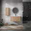 Meuble-lavabo de salle de bain avec lavabo et armoire latérale 36 po - Rangement intérieur spacieux et moderne avec finition à l'eau-391326233