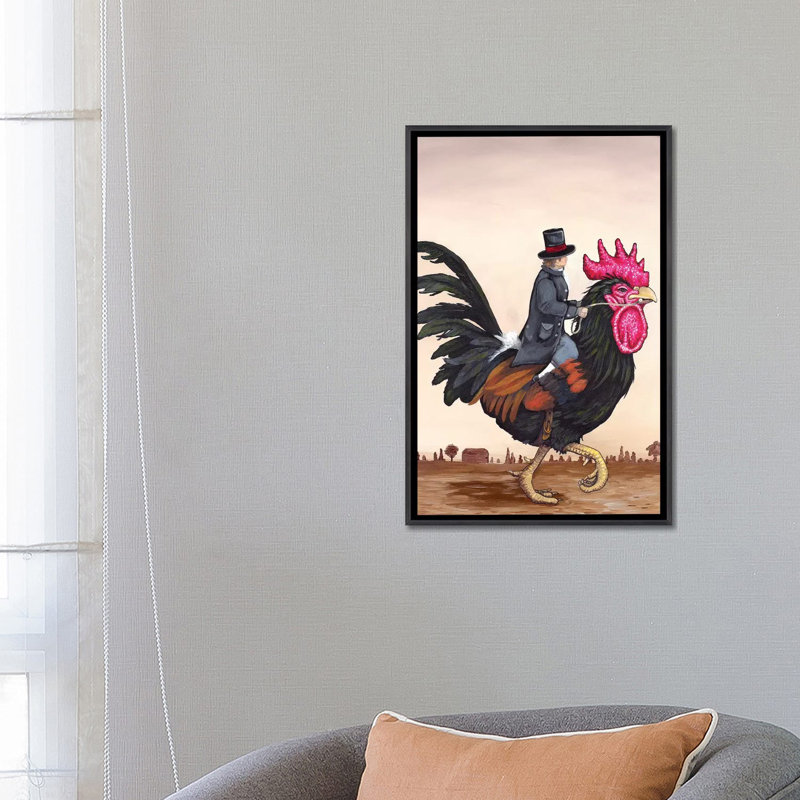 «Alpaka» par Dieter Braun - impression, H 26 po x l 18 po x 1,5 po, Toile avec cadre doré, Aucun mat