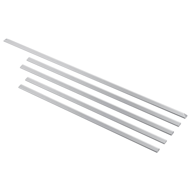 Samsung Trim Kit for 30” Slide in Range, 5 piece in Black Stainless Steel, Stainless Steel