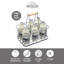 Living Nostalgia Wire 6 Bottle Carrier