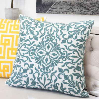 Indoor/Outdoor Cotton Throw Pillow