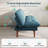 Serta 69" Upholstered Tufted Sofa Bed Convertible Futon -231208407