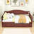 Elegant Twin Wood Daybed with Twin Trundle-550281384