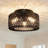 Rattan Semi Flush Mount-1348352668