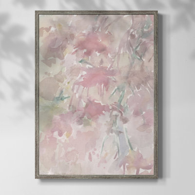 Shadow From the Hanging Basket II Framed Print - Solid Wood