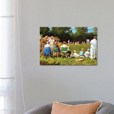 From The Boundary by John Haskins - Wrapped Canvas Print