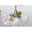 Lustre 6 lumières à abat-jour
