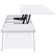 Dunia 2-Piece Coffee And End Table Set White High Gloss
