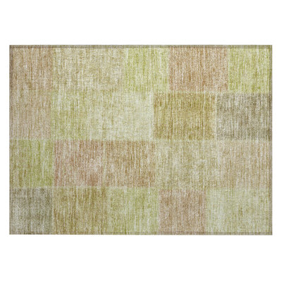 Fareham Washable Patchwork Indoor / Outdoor Rug