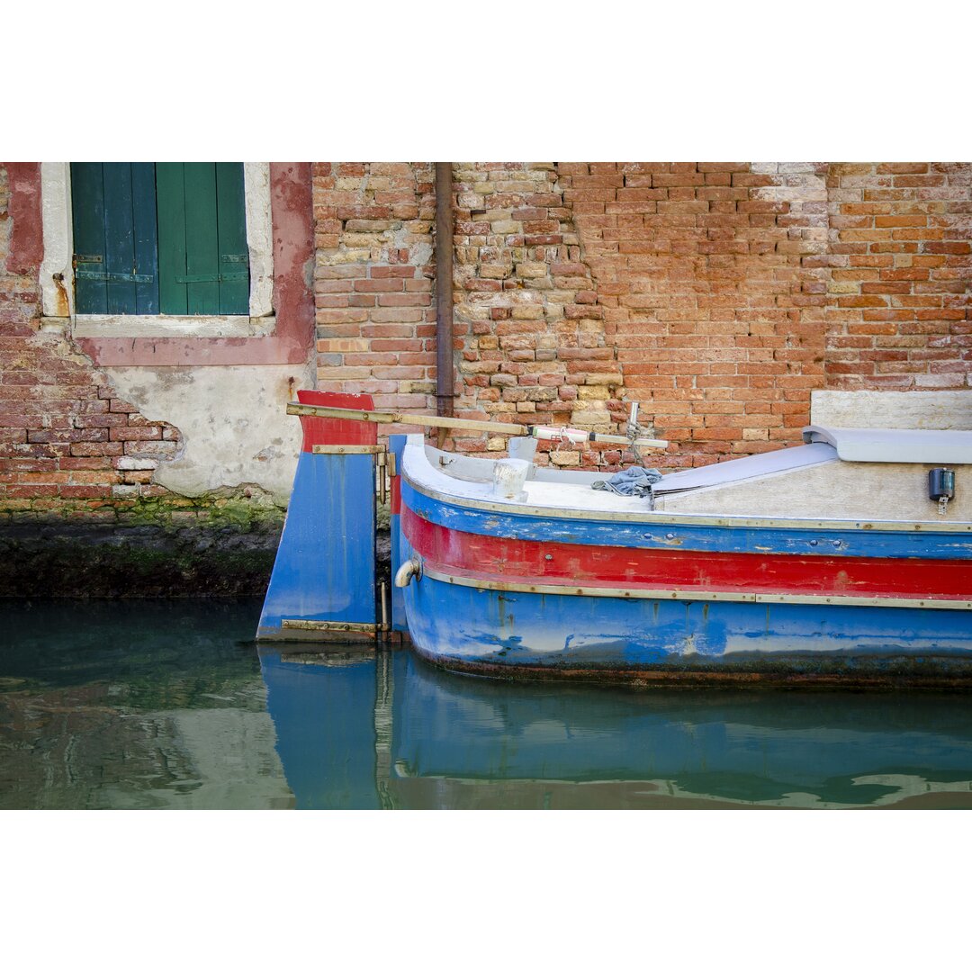 Leinwandbild Venice Workboats I von Laura DeNardo