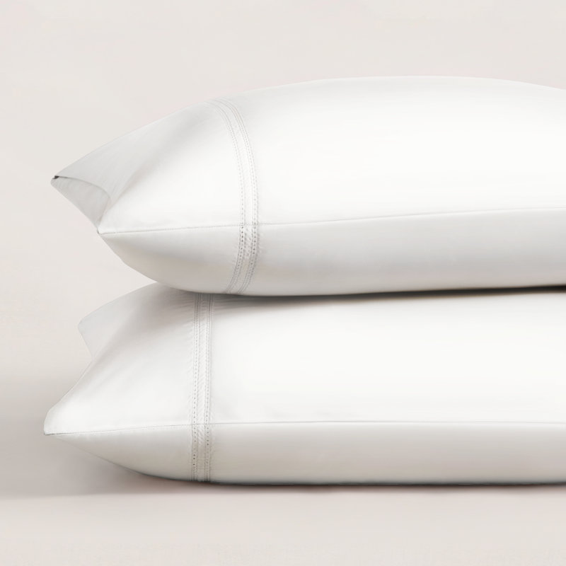 Yalda Pillowcase Set, Standard Pillowcase, White