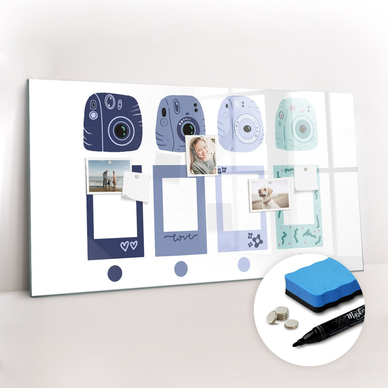 Magnetic Glass Dry Erase Board