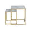 Kathleen Glass Top Frame Nesting Tables