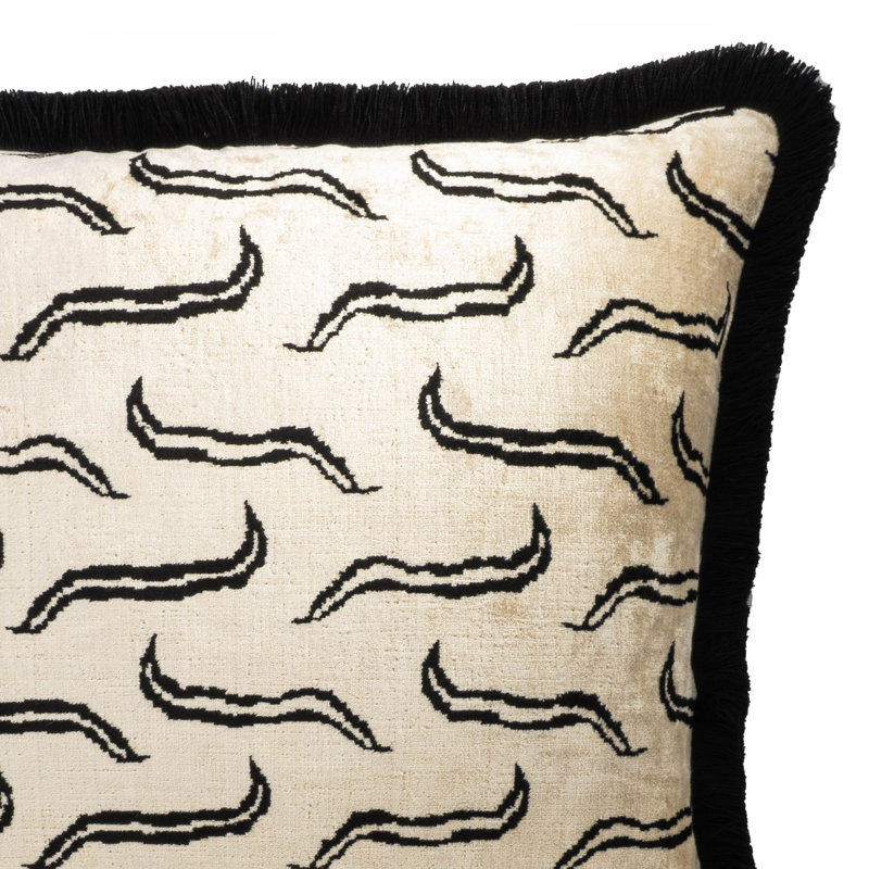 Housse de coussin en velours
