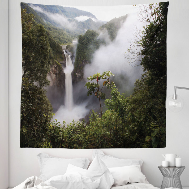 Tapisserie Ambesonne Rainforest, H 88 po x l 88 po