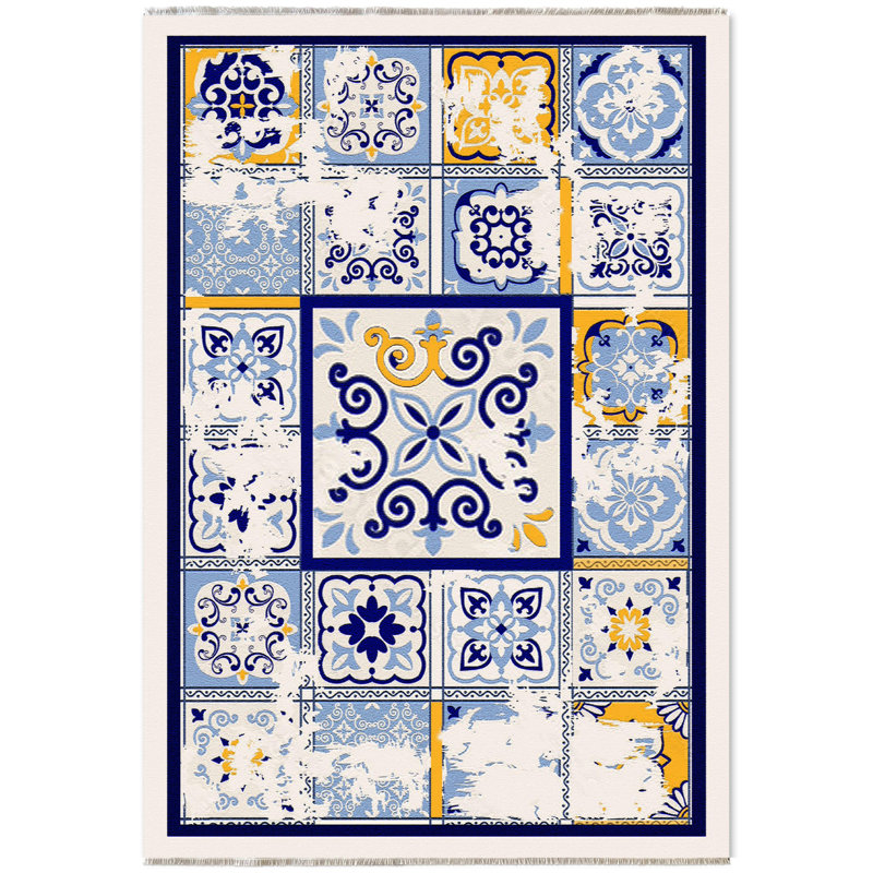 Tapis Zyir avec envers antidérapant, Tapis de couloir 5 pi 3 po x 14 pi 10 po