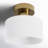 Malmo Tyrion Glass Flush Mount